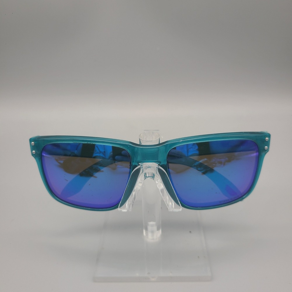 Oakley Holbrook Sunglasses Crystal Turquoise Prizm Sapphire OO9102-K455 57mm